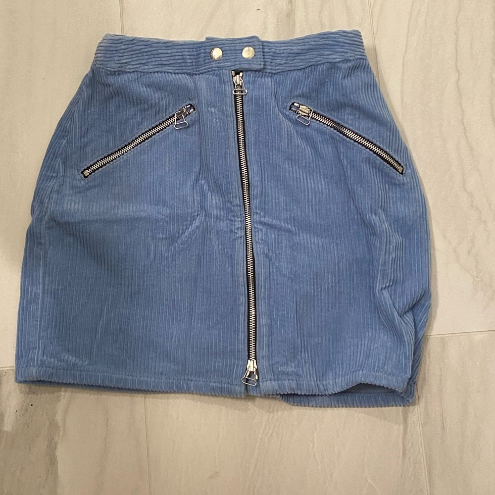 Rag And Bone Racer Riviera Corduroy Mini Skirt - image 1